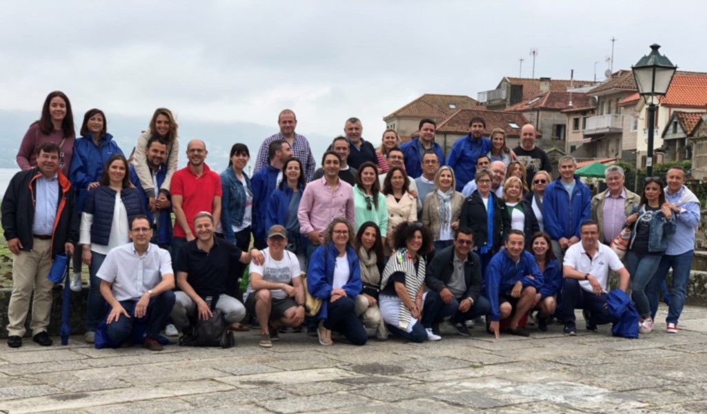 FEGIME Espana with partners and suppliers waiting for the boat to take them on their FEGIME Day trip